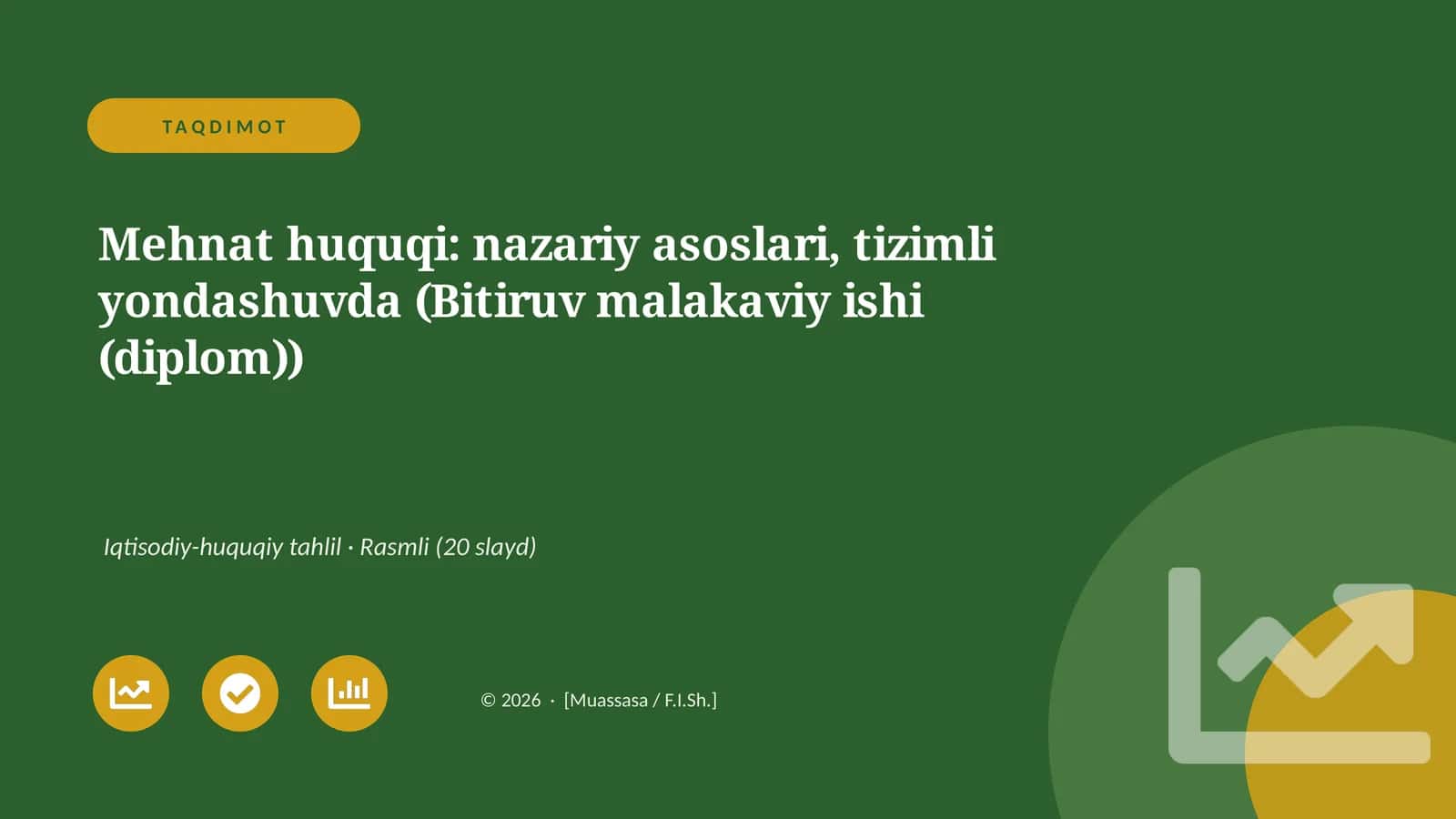 Mehnat huquqi: nazariy asoslari, tizimli yondashuvda (Bitiruv malakaviy ishi (diplom))