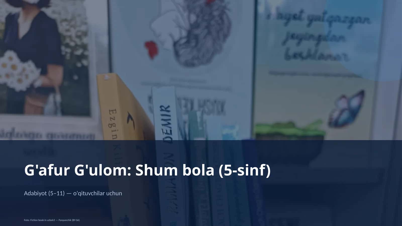 G'afur G'ulom: Shum bola (5-sinf)