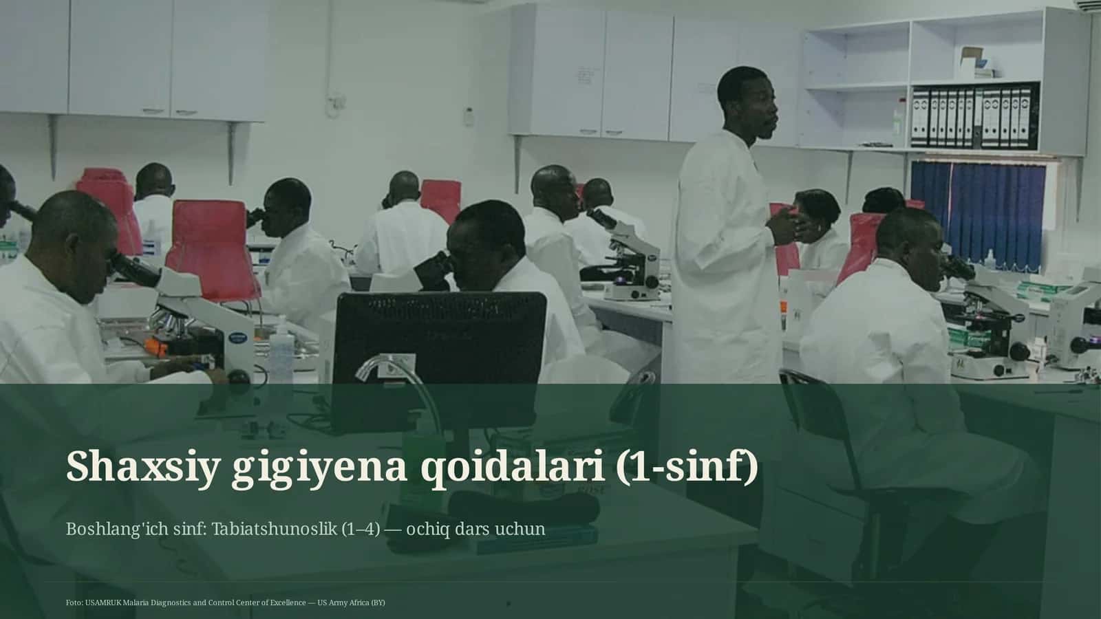 Shaxsiy gigiyena qoidalari (1-sinf)