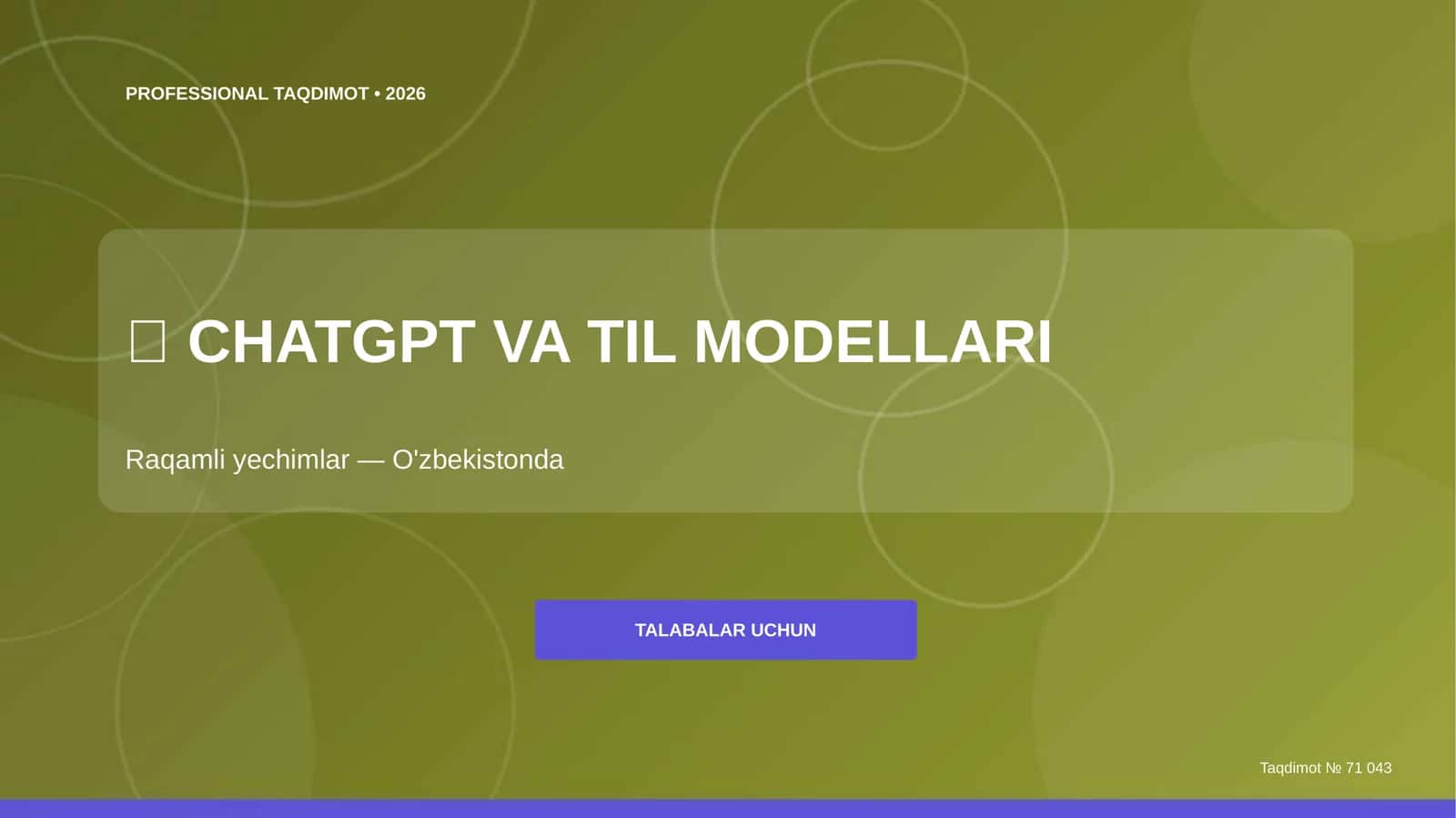CHATGPT VA TIL MODELLARI