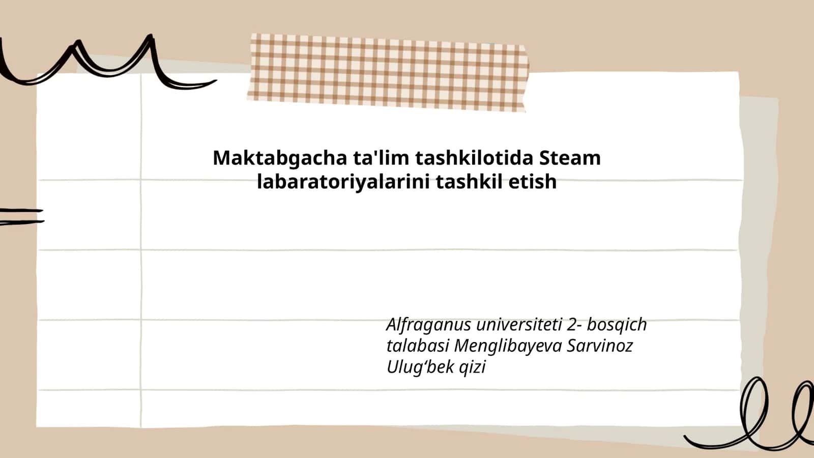 STEAM labaratoriyasi