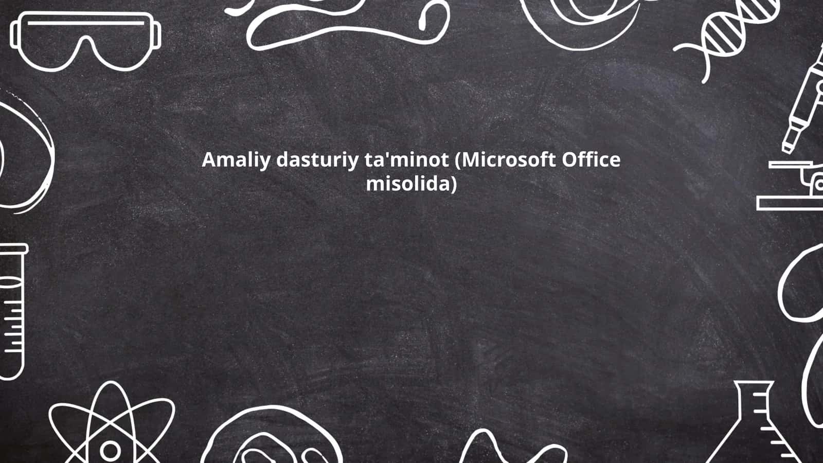 Microsoft Word dasturi