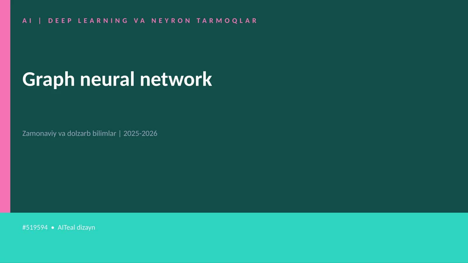 Graph neural network