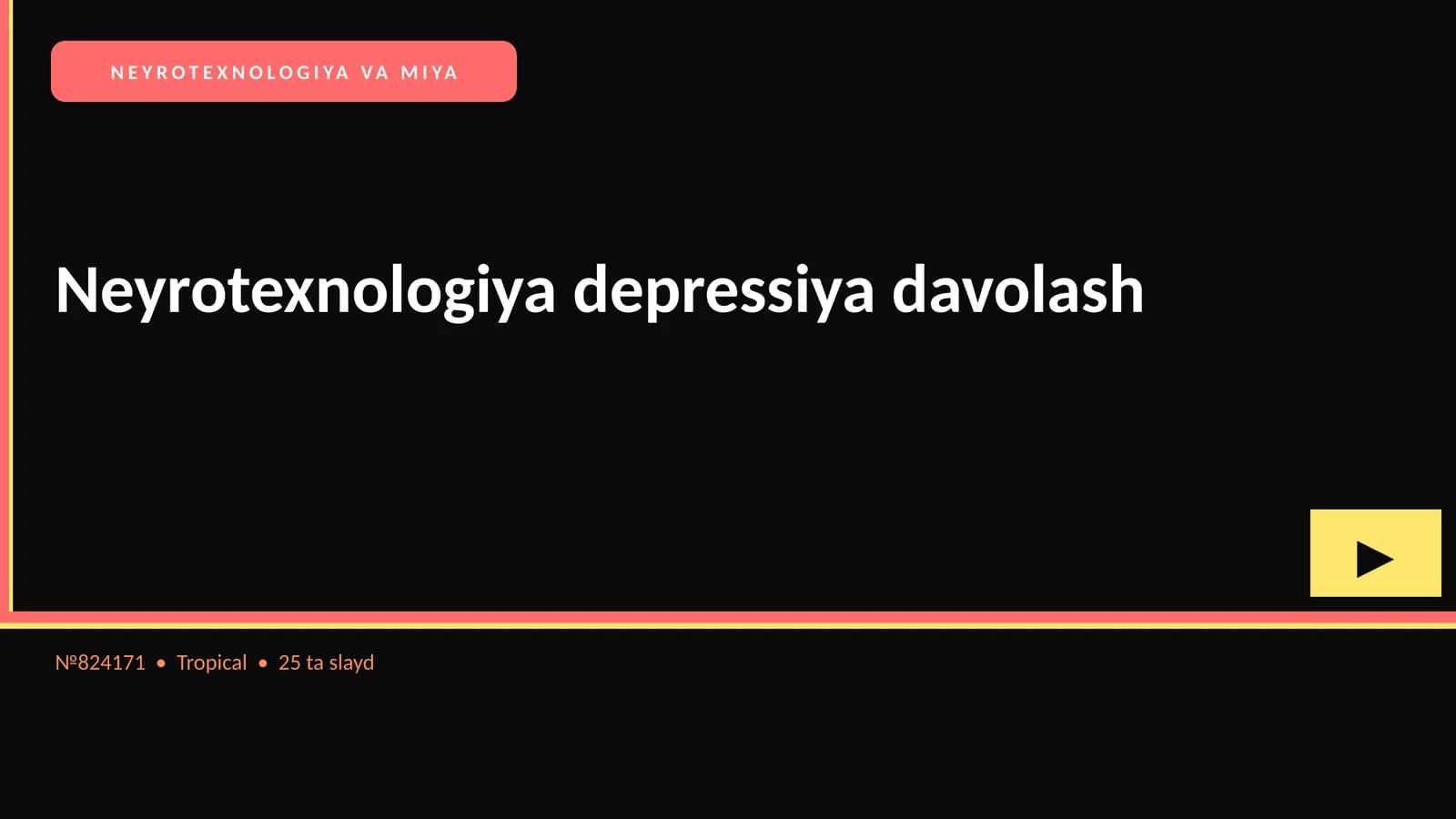 Neyrotexnologiya depressiya davolash