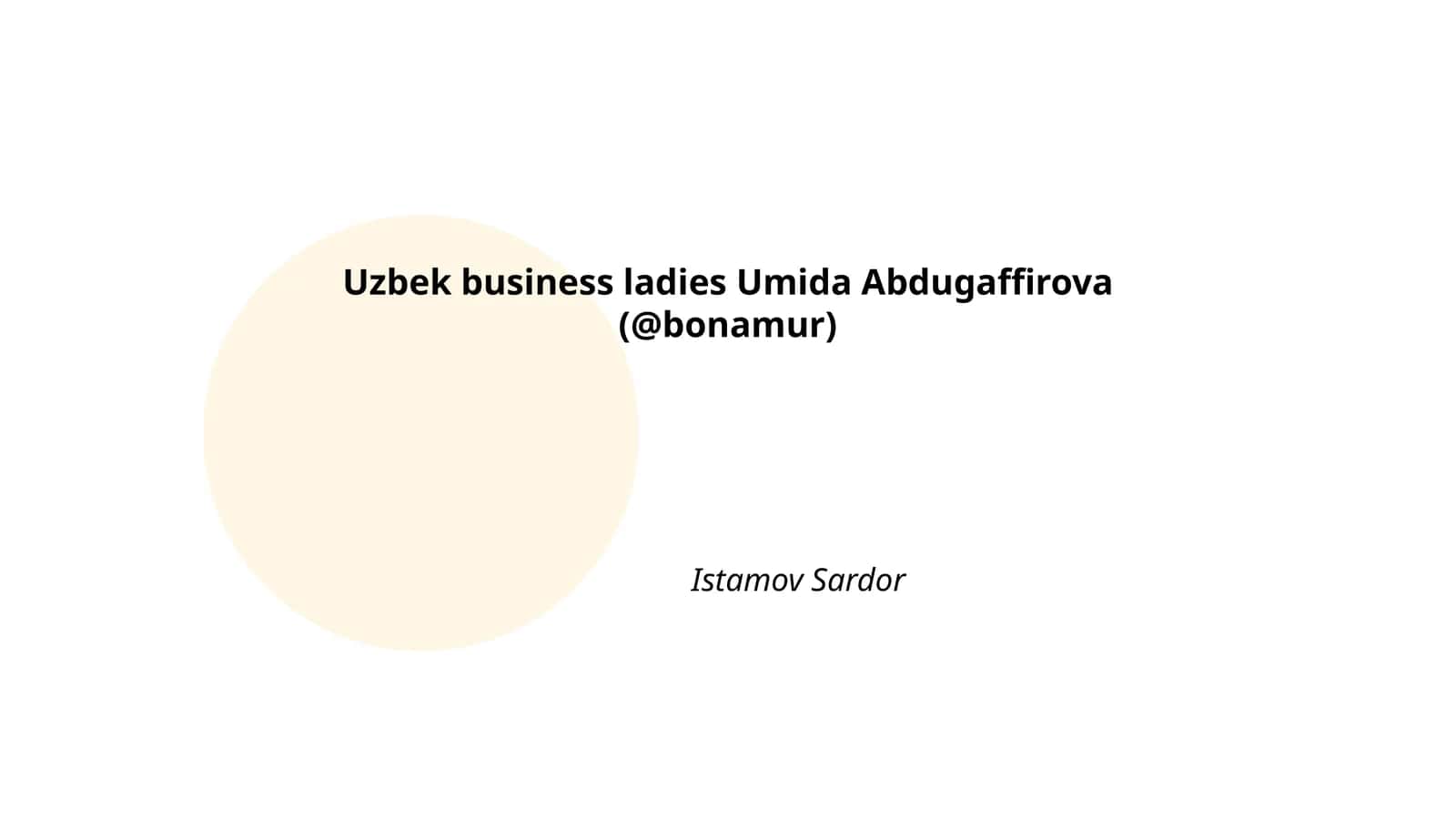 Legal Challenges for Uzbek Women Entrepreneurs