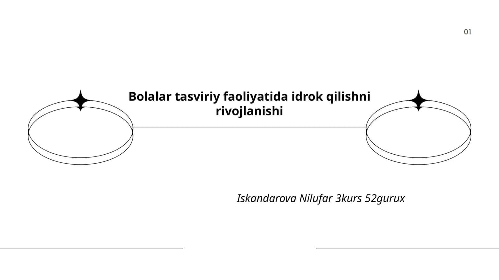 Bolalar tasviriy faoliyatida idrok qilishni rivojlanishi