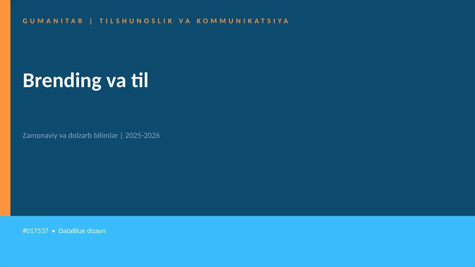 Brending va til