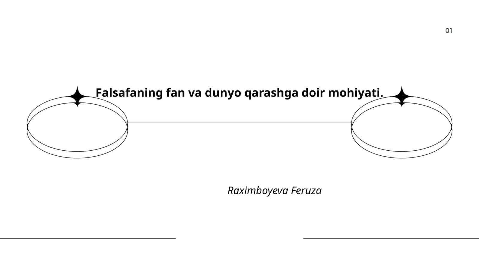 Falsafaning fan va dunyo qarashga doir mohiyati