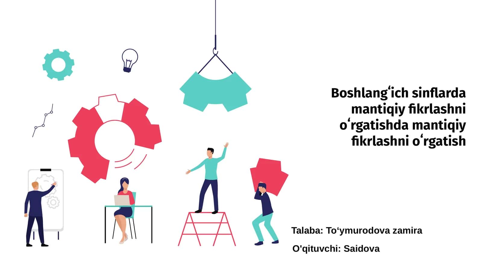 Boshlangʻich sinflarda mantiqiy fikrlashni oʻrgatish