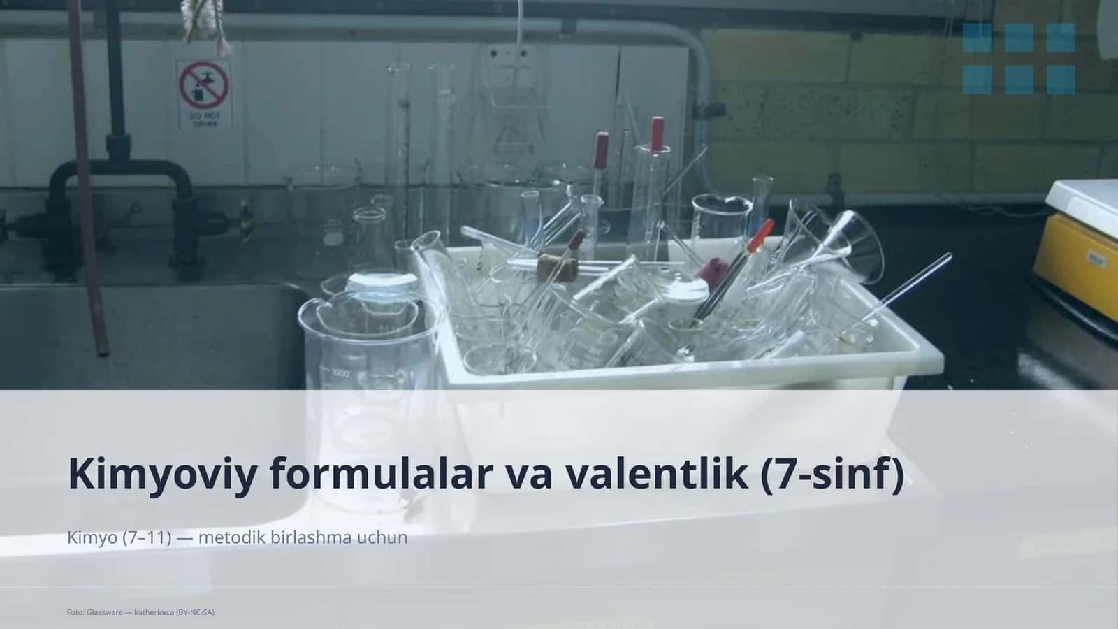 Kimyoviy formulalar va valentlik (7-sinf)