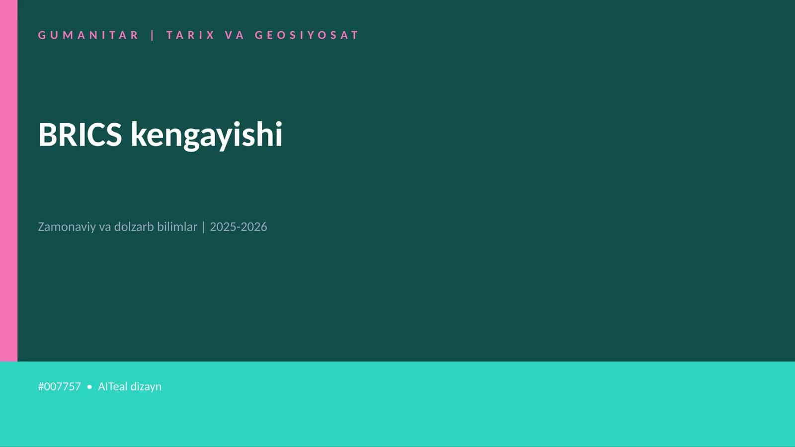 BRICS kengayishi