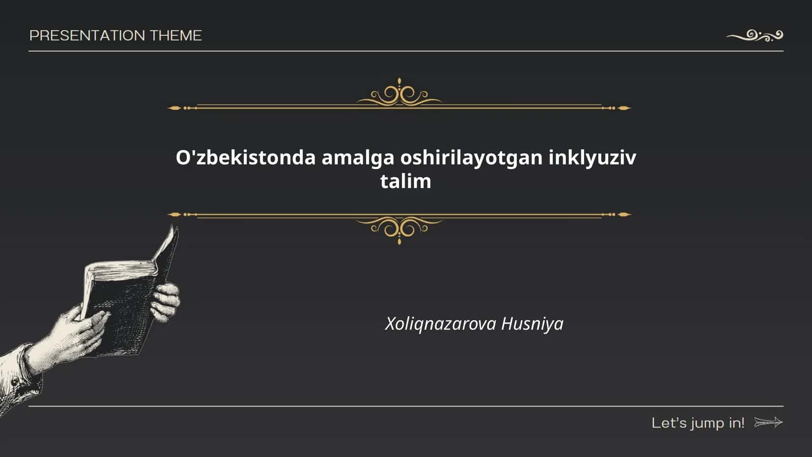 Inklyuziv ta'lim O‘zbekistonda