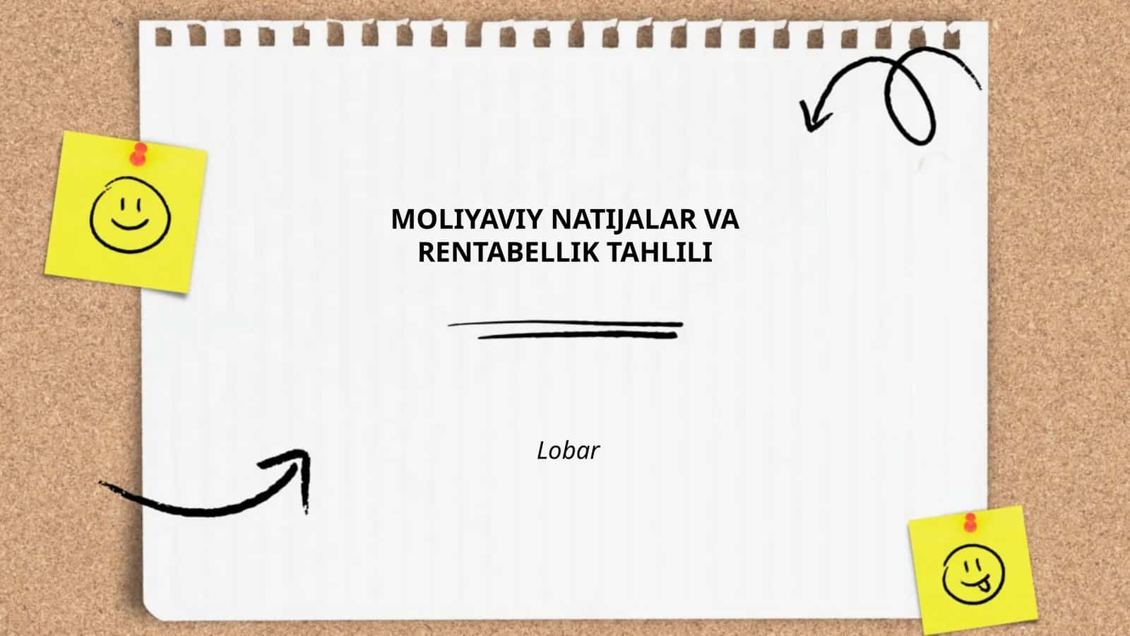 Moliyaviy natijalar va rentabellik tahlili
