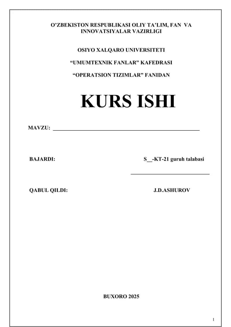 Virtual mashinalar va konteyner texnologiyalarida operatsion tizimlarning ishlash prinsiplari