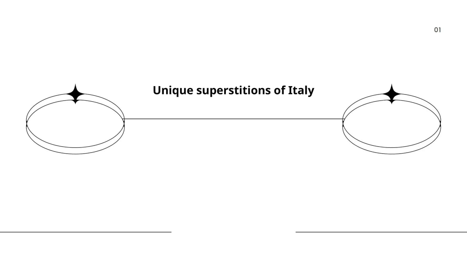 Unique superstitions of Italy