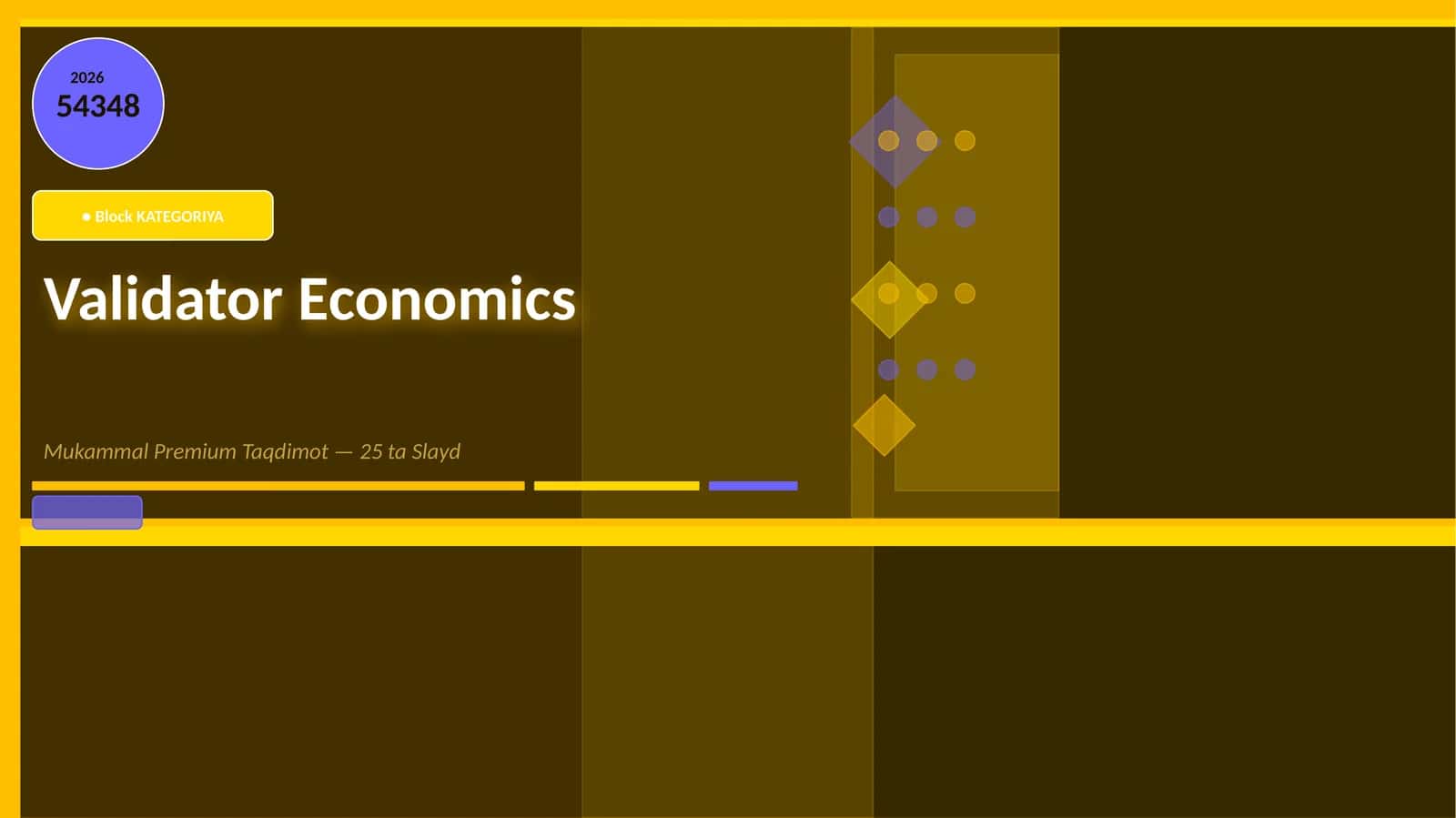 Validator Economics
