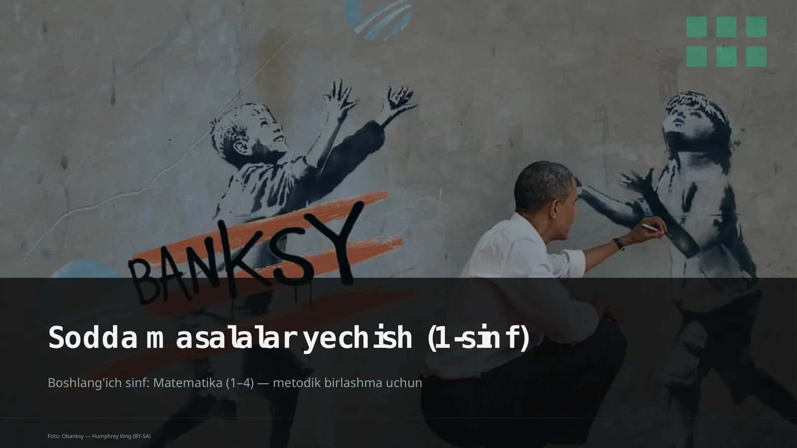 Sodda masalalar yechish (1-sinf)