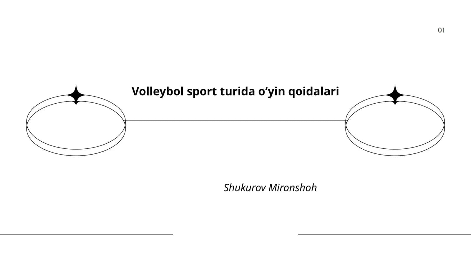 Volleybol sport turida oʻyin qoidalari