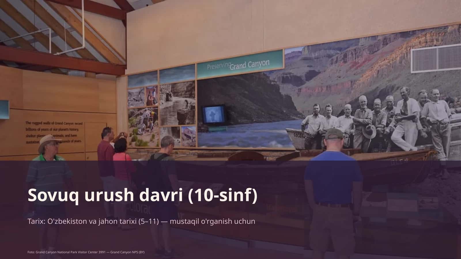 Sovuq urush davri (10-sinf)