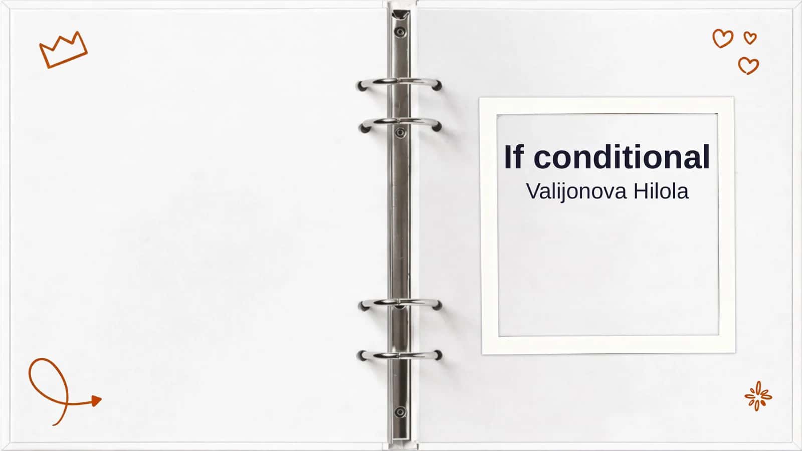If Conditional