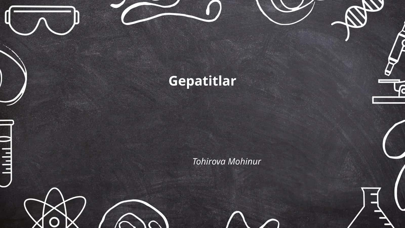 Gepatitlar