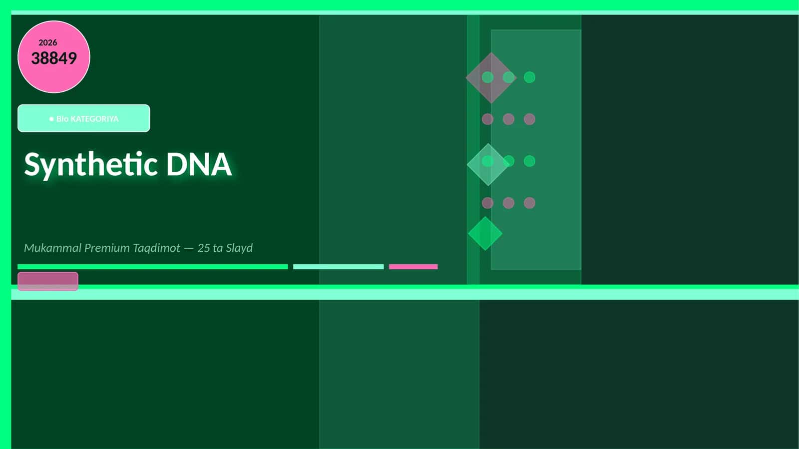 Synthetic DNA