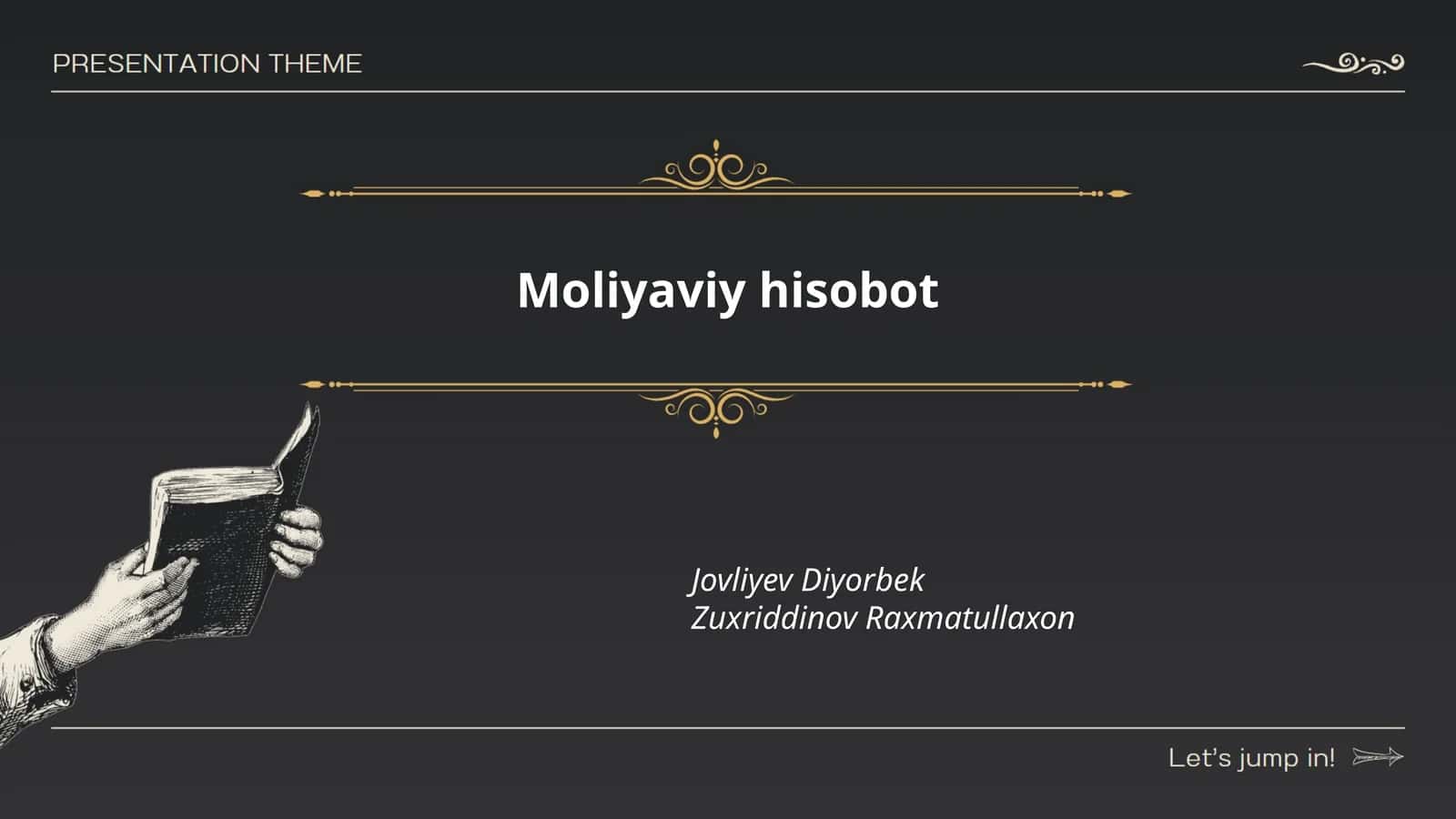 Moliyaviy hisobot