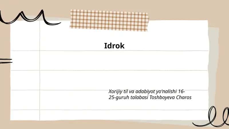 Idrok