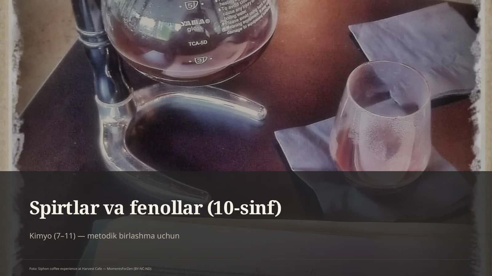 Spirtlar va fenollar (10-sinf)