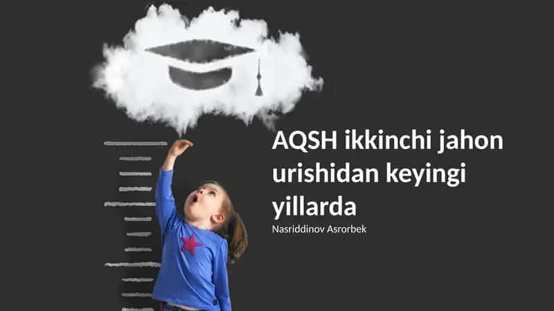 Ikkinchi Jahon Urushi Yillaridan Keyingi AQShning Iqtisodiy Oʻsishi