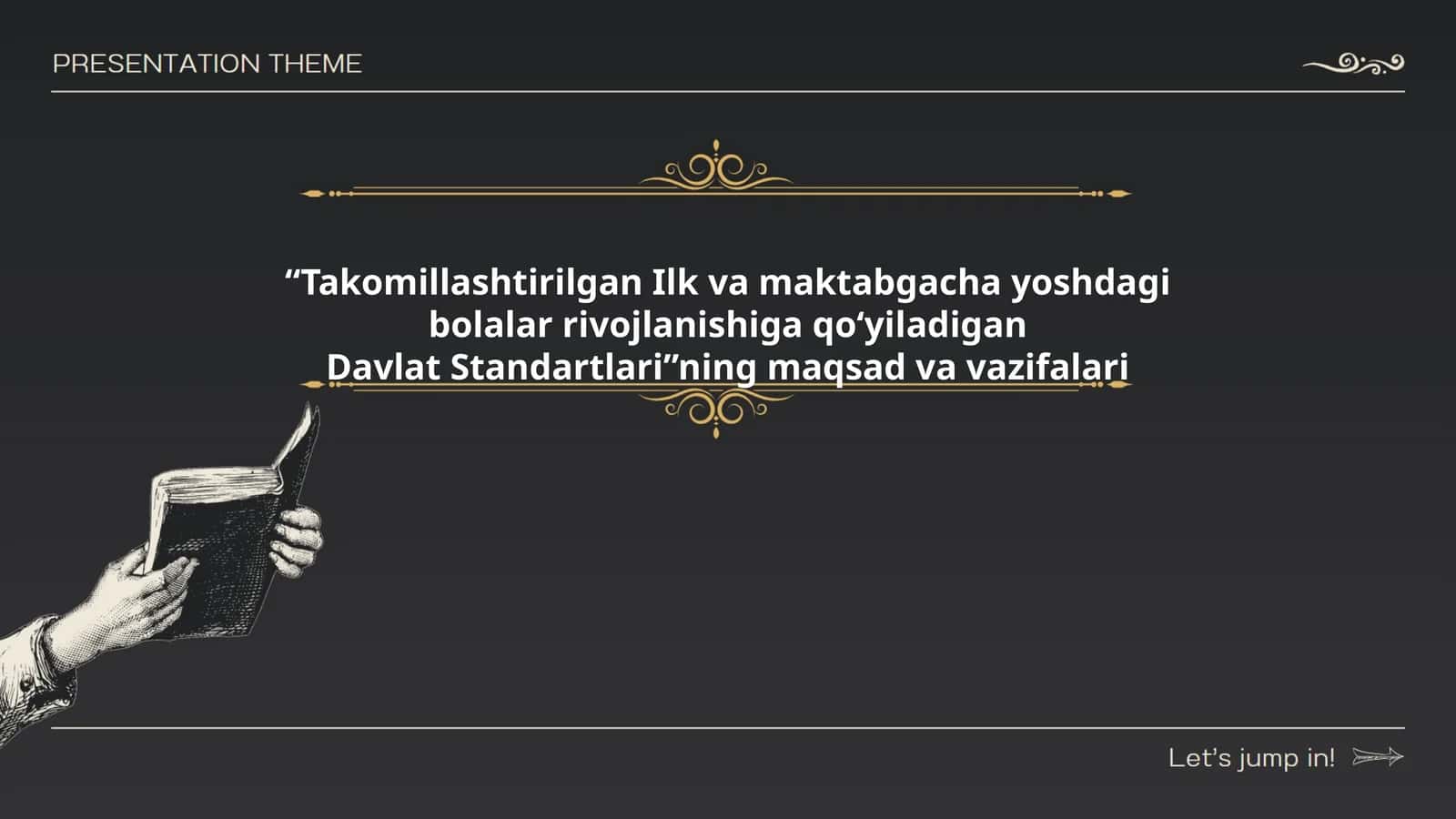 Takomillashtirilgan Ilk va maktabgacha yoshdagi bolalar rivojlanishiga qo‘yiladigan Davlat Standartlari