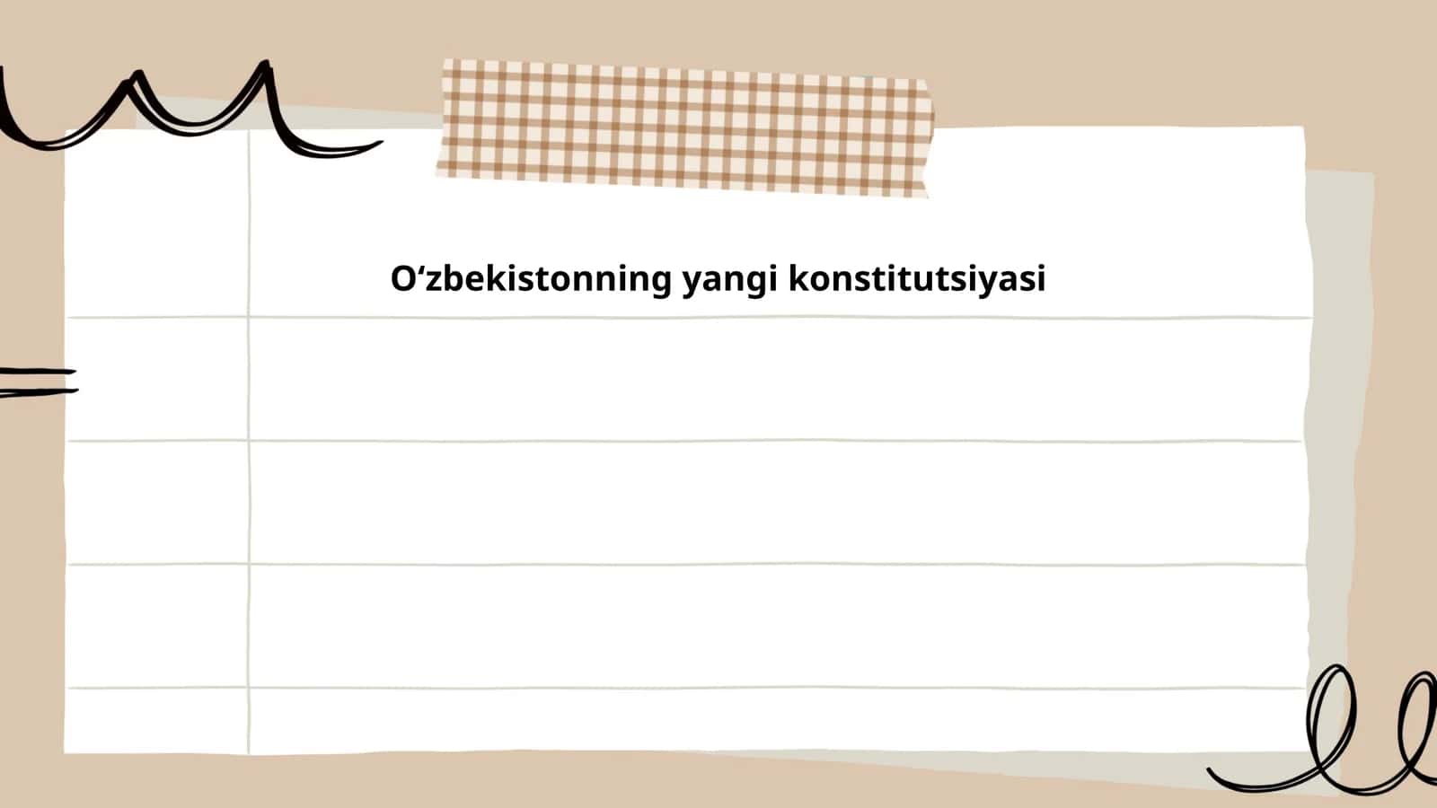 Oʻzbekistonning yangi konstitutsiyasi