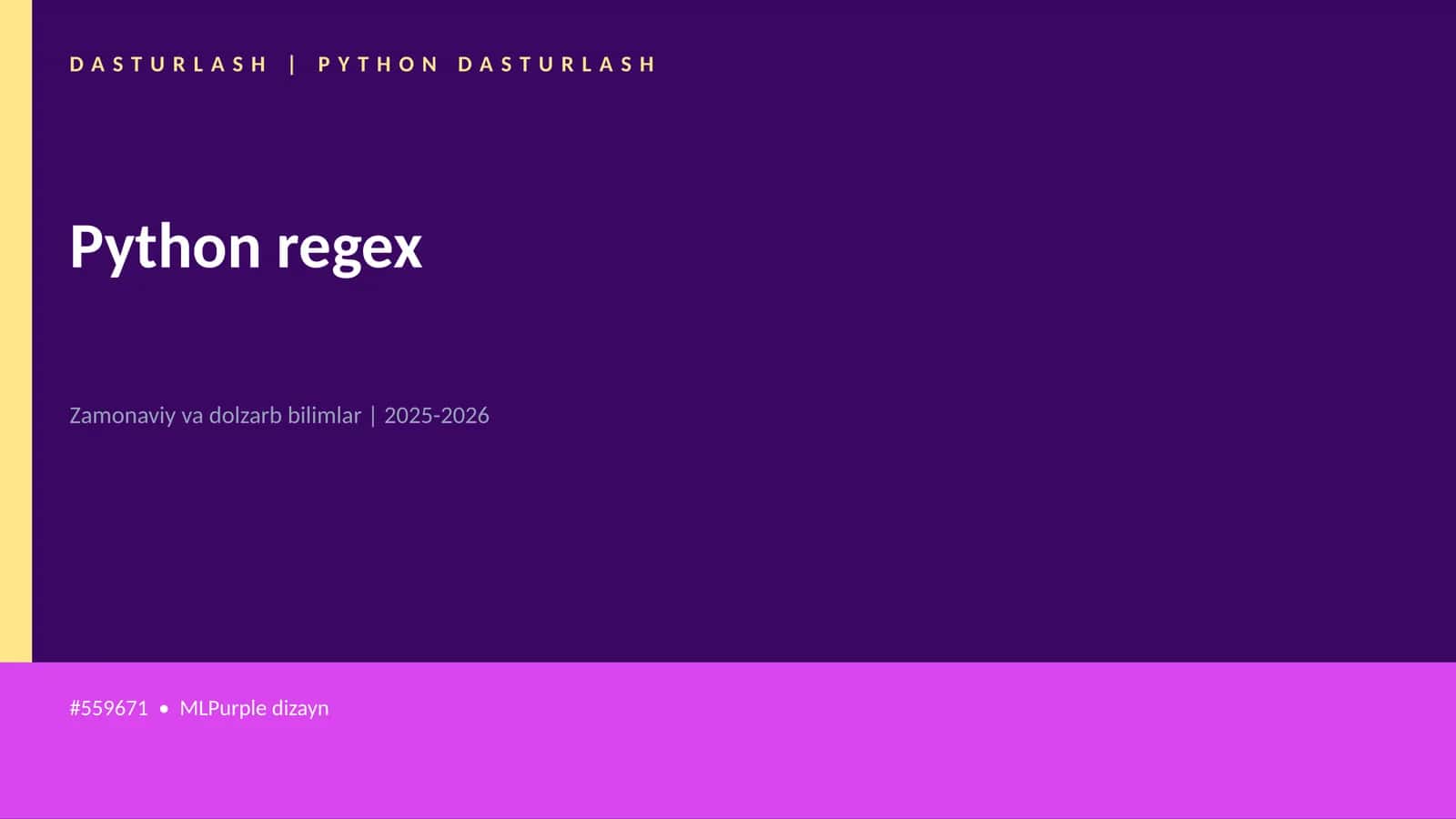 Python regex