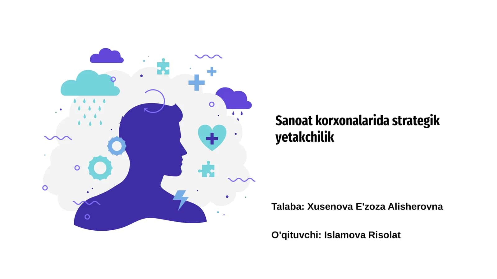 Sanoat korxonalarida strategik yetakchilik