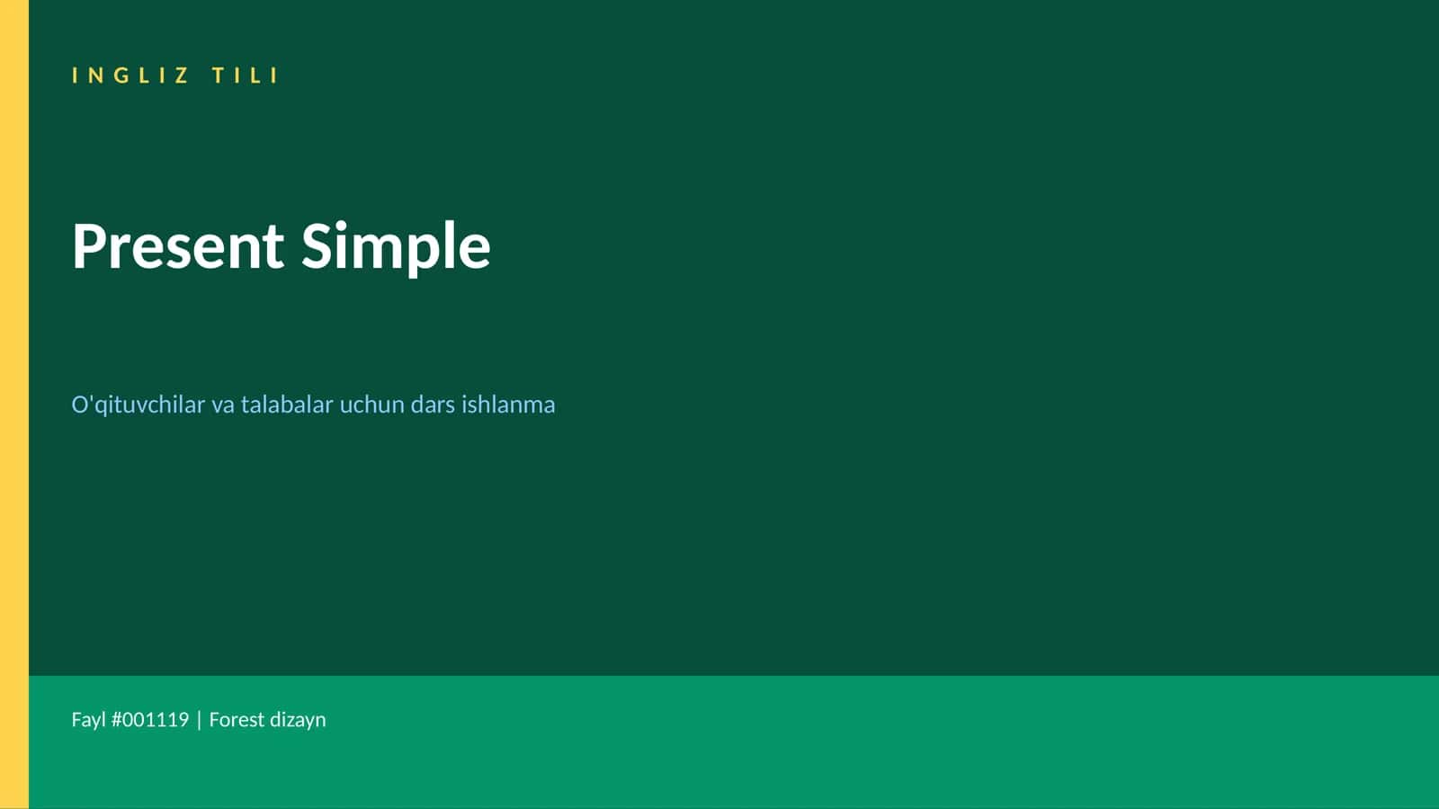 Present Simple