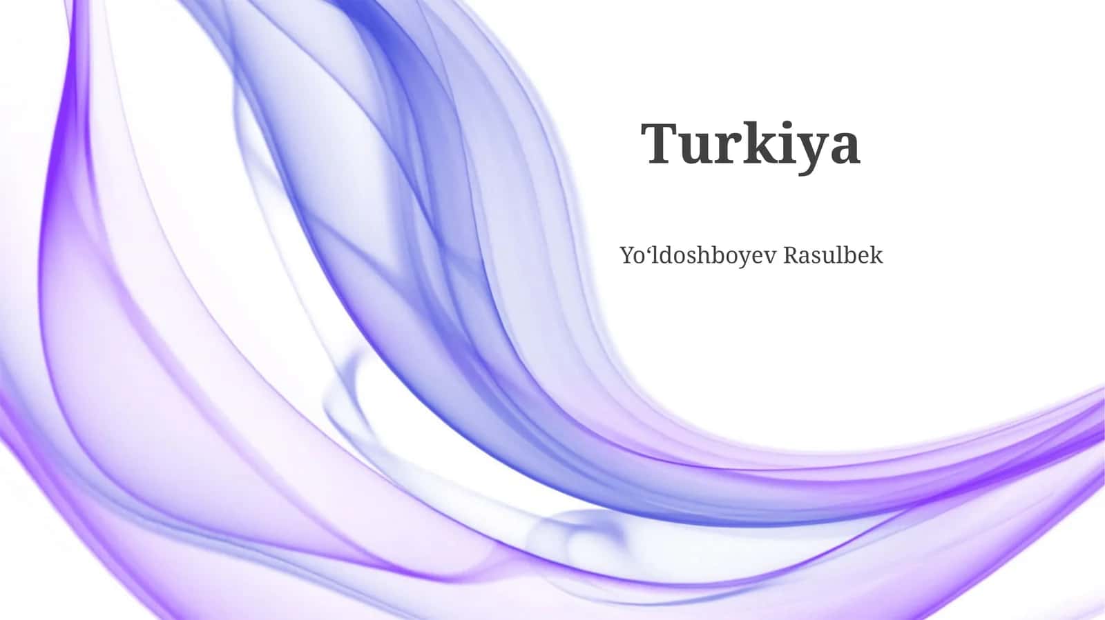 Turkiya: Tarix, Geografiya va Siyosat