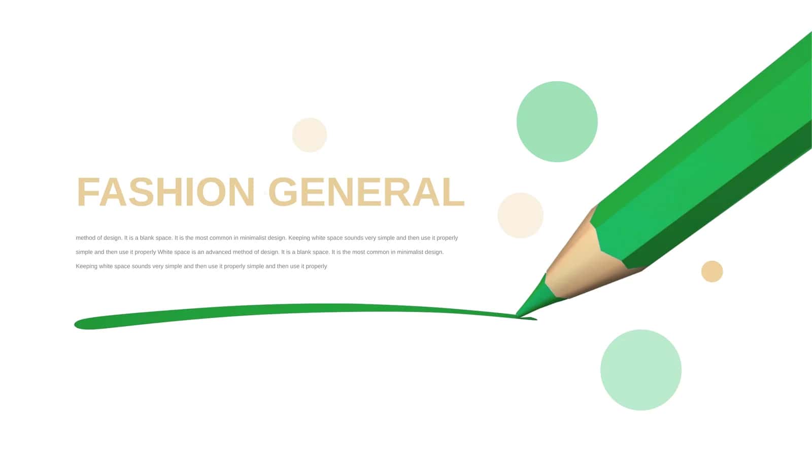 Blank space method of design