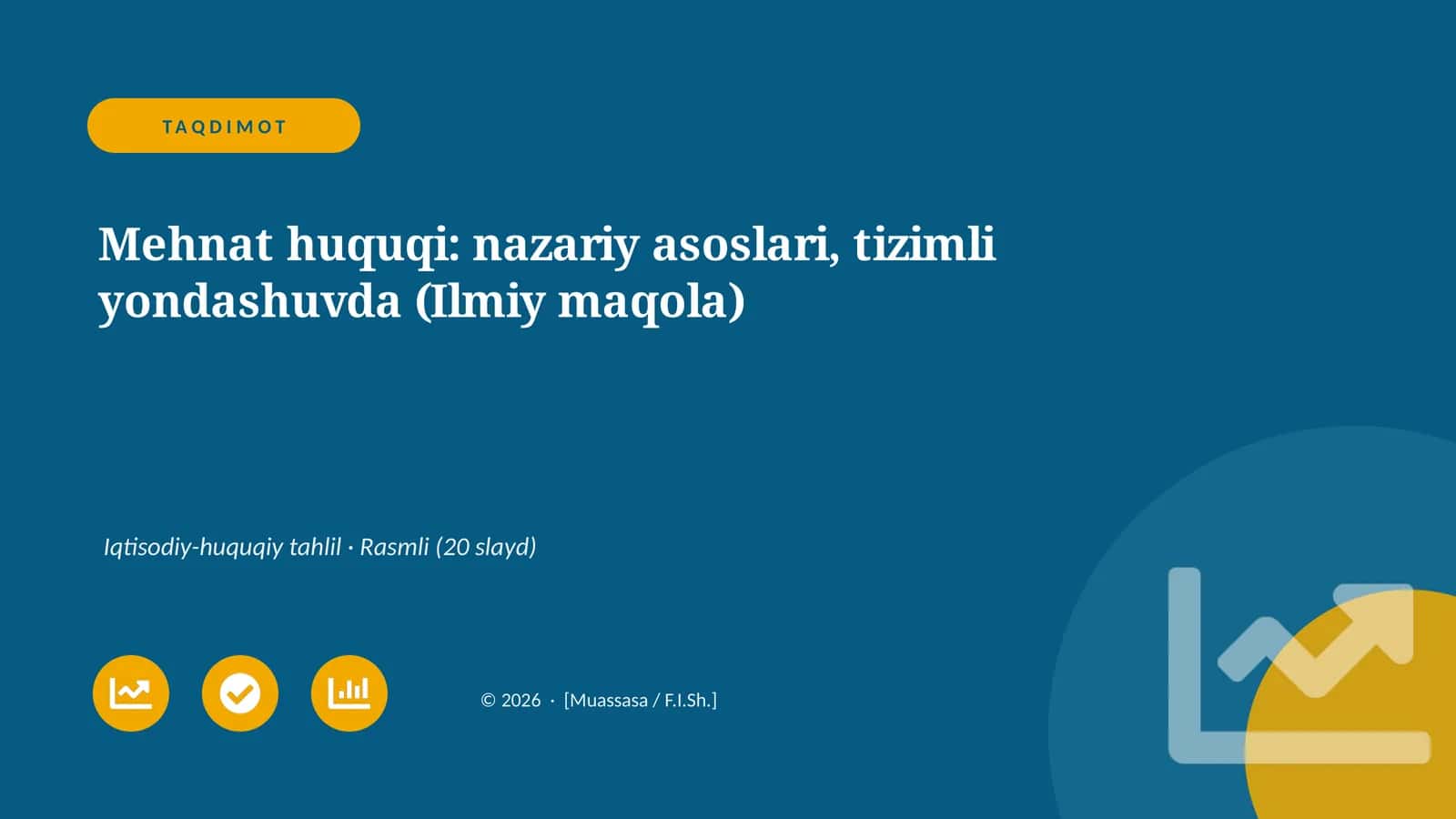 Mehnat huquqi: nazariy asoslari, tizimli yondashuvda (Ilmiy maqola)