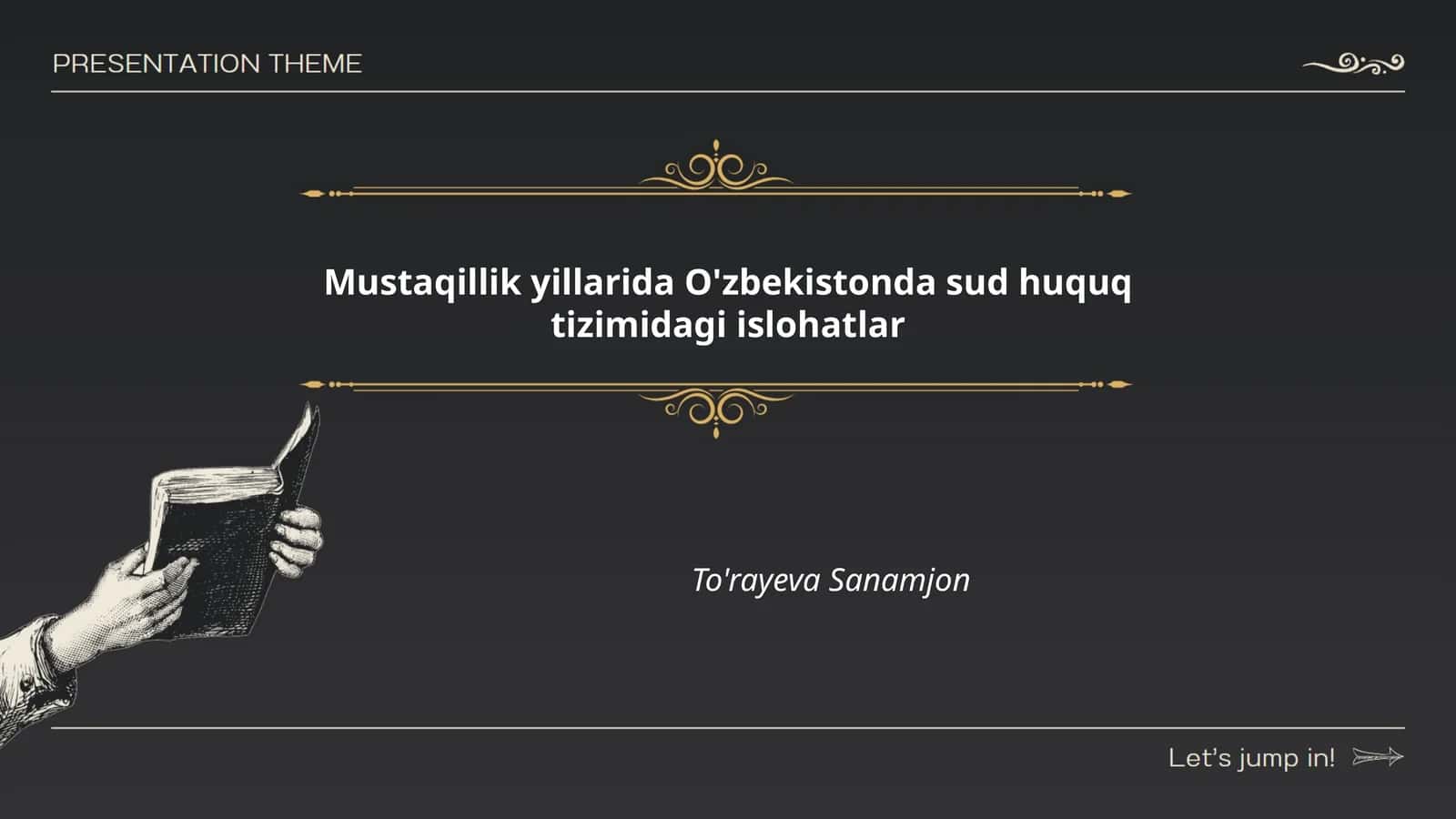 Mustaqillik yillarida O'zbekistonda sud huquq tizimidagi islohatlar