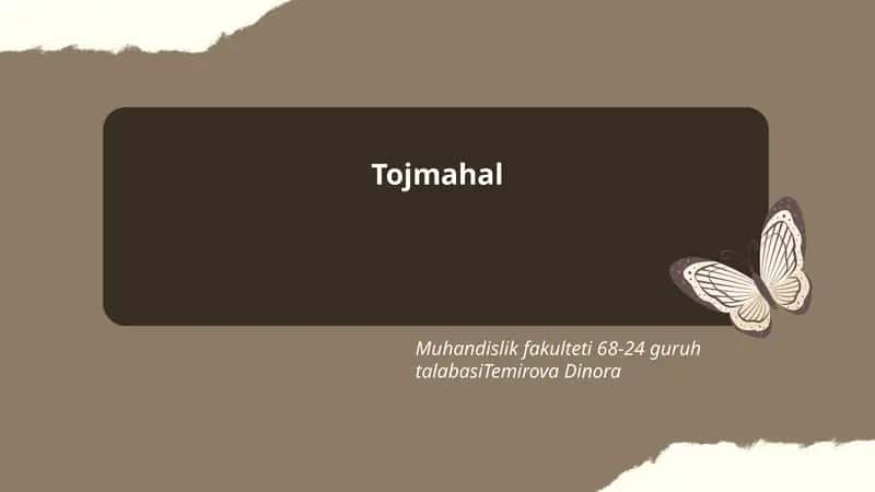 Tojmahal