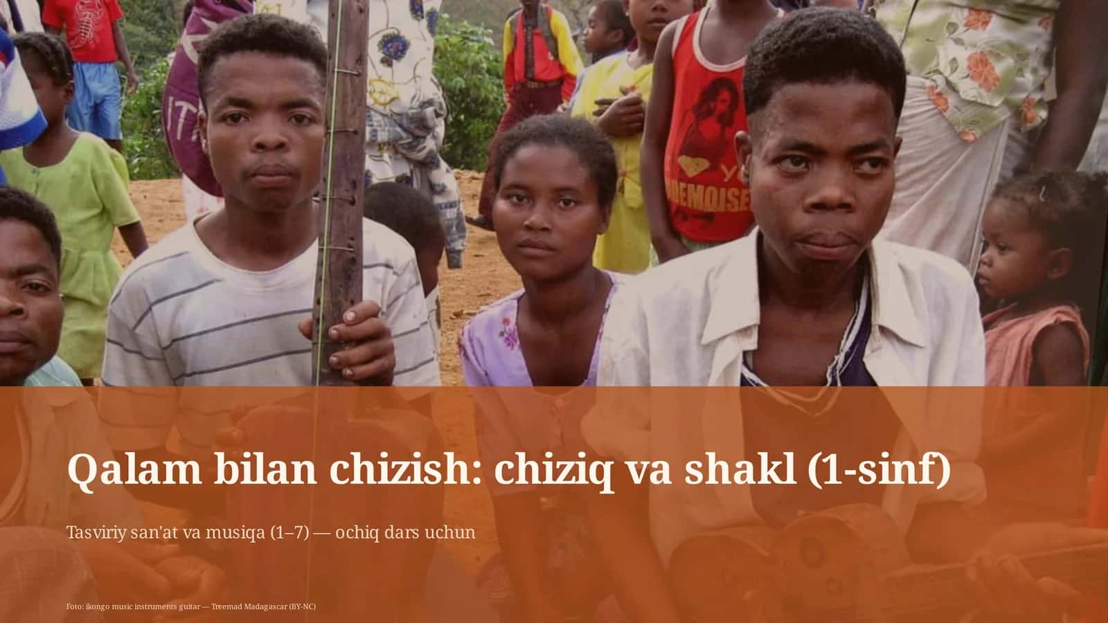 Tasviriy san'at va musiqa (1–7) – ochiq dars uchun