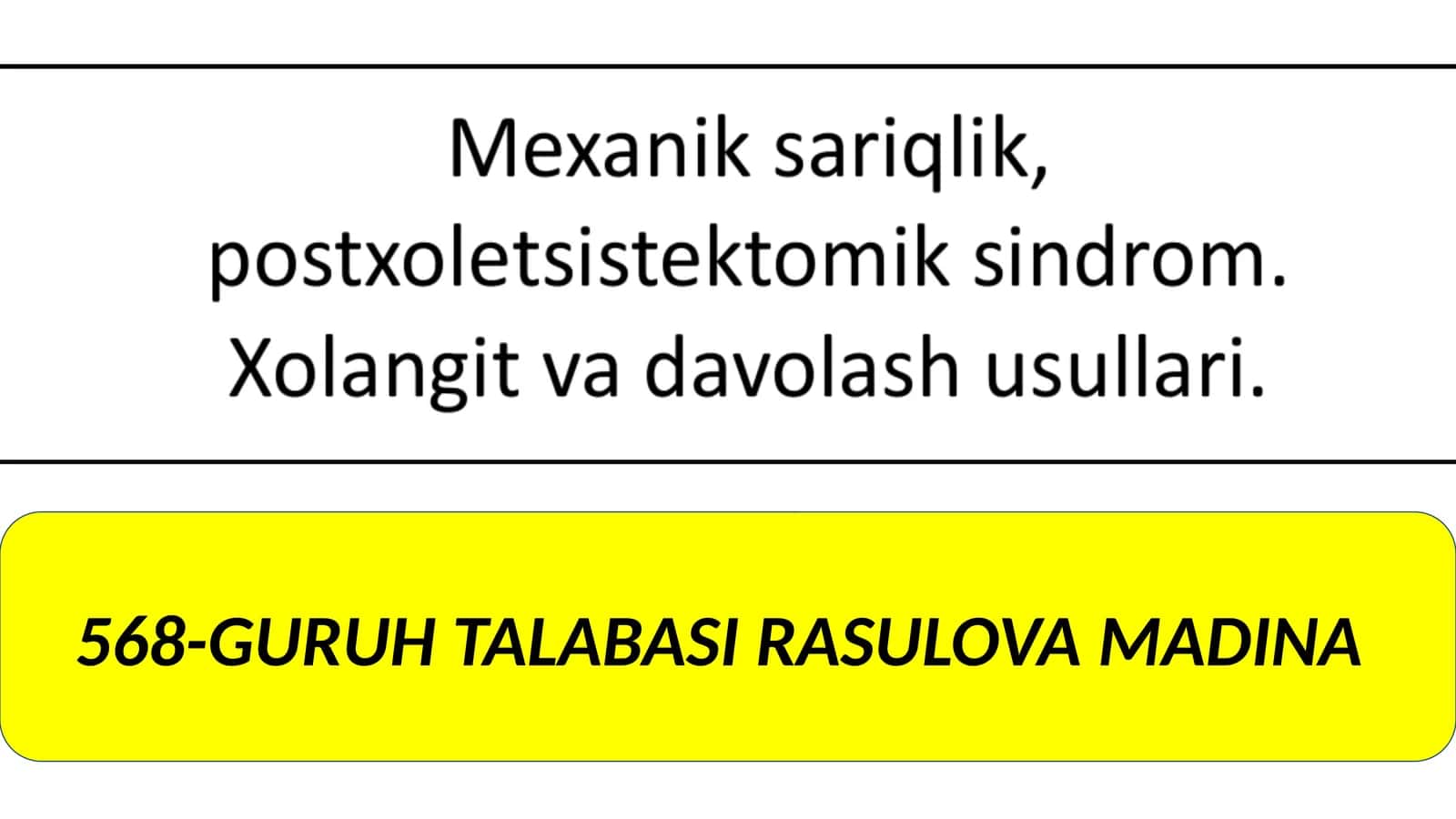 GURUH TALABASI RASULOVA MADINA