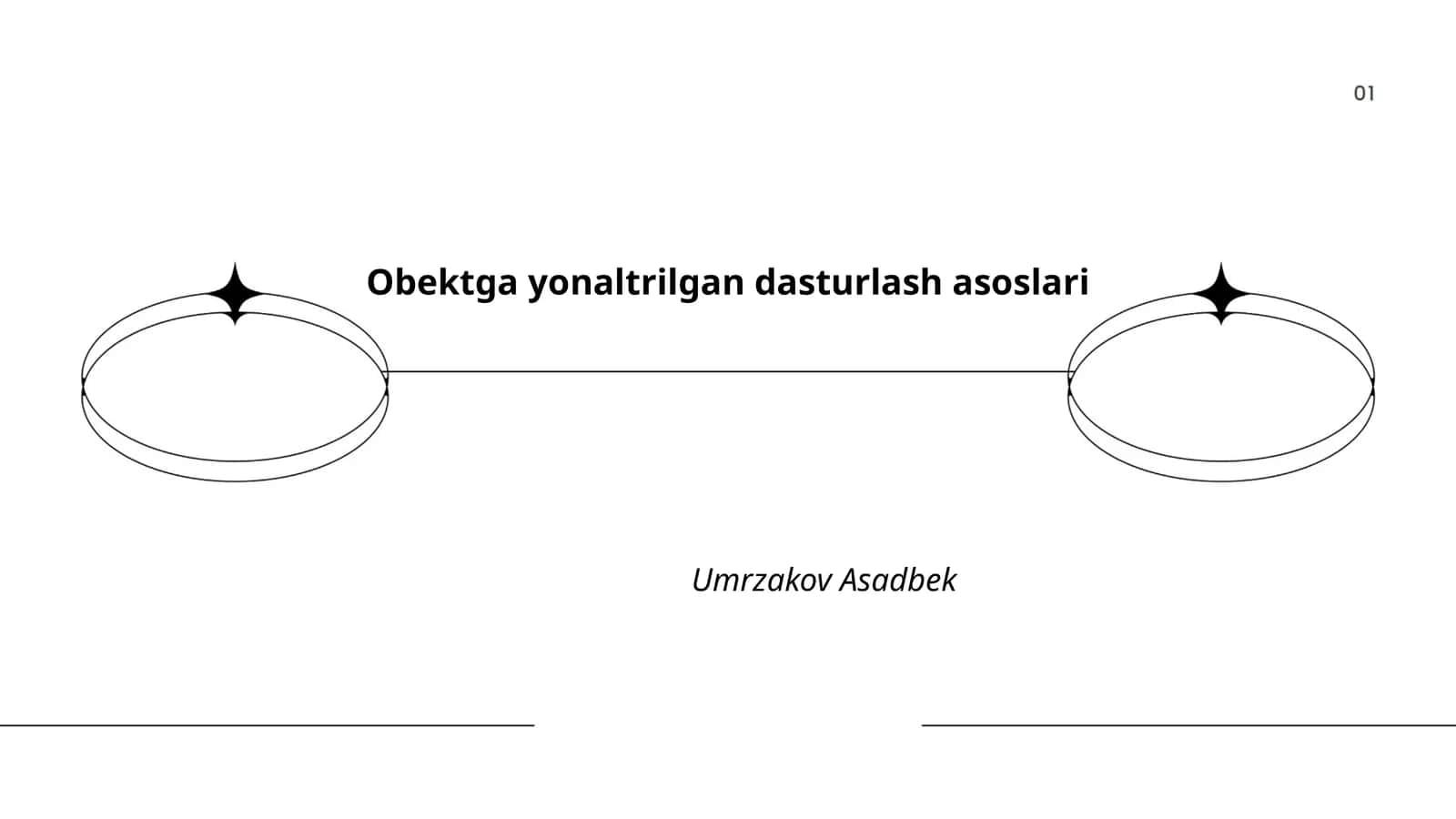 Obektga yonaltrilgan dasturlash asoslari