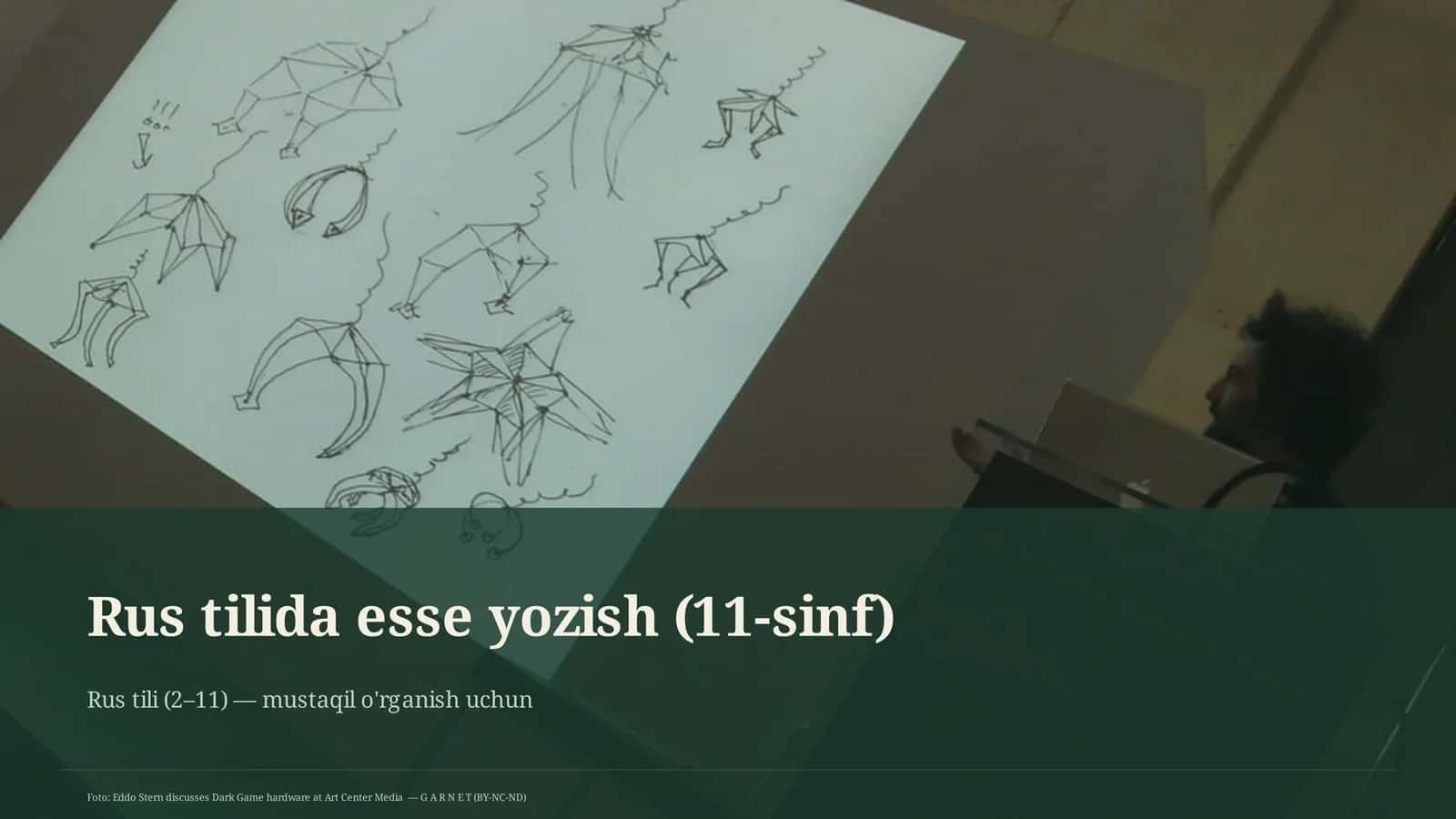 Rus tilida esse yozish (11-sinf)