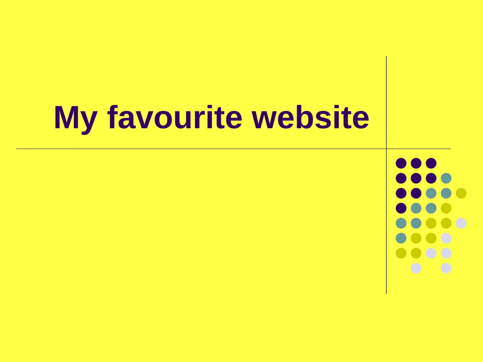 My favourite website