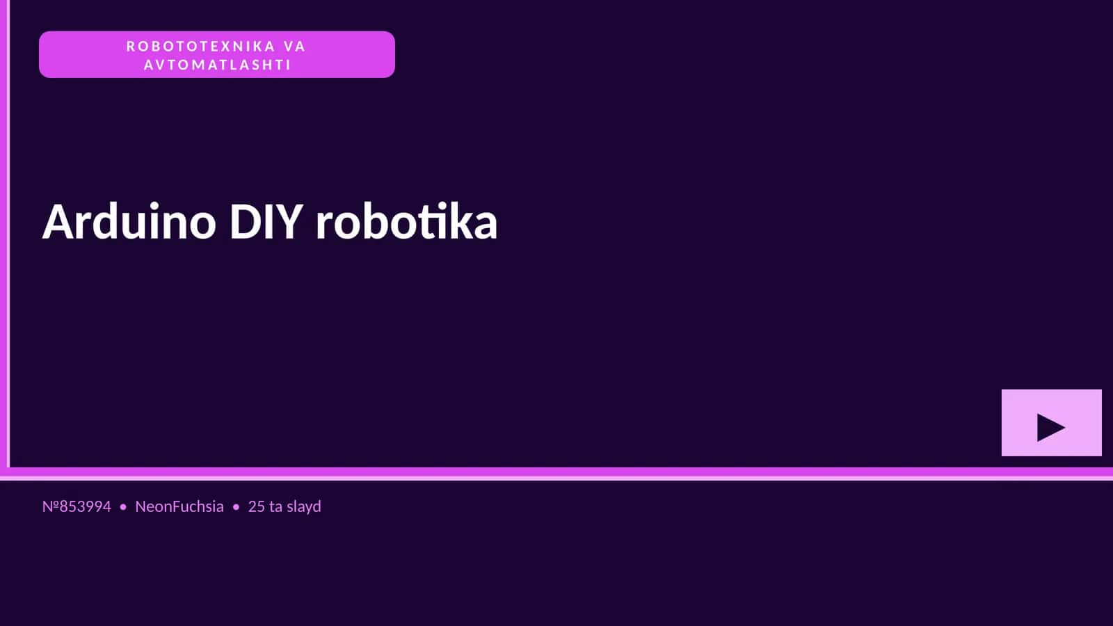 Arduino DIY robotika