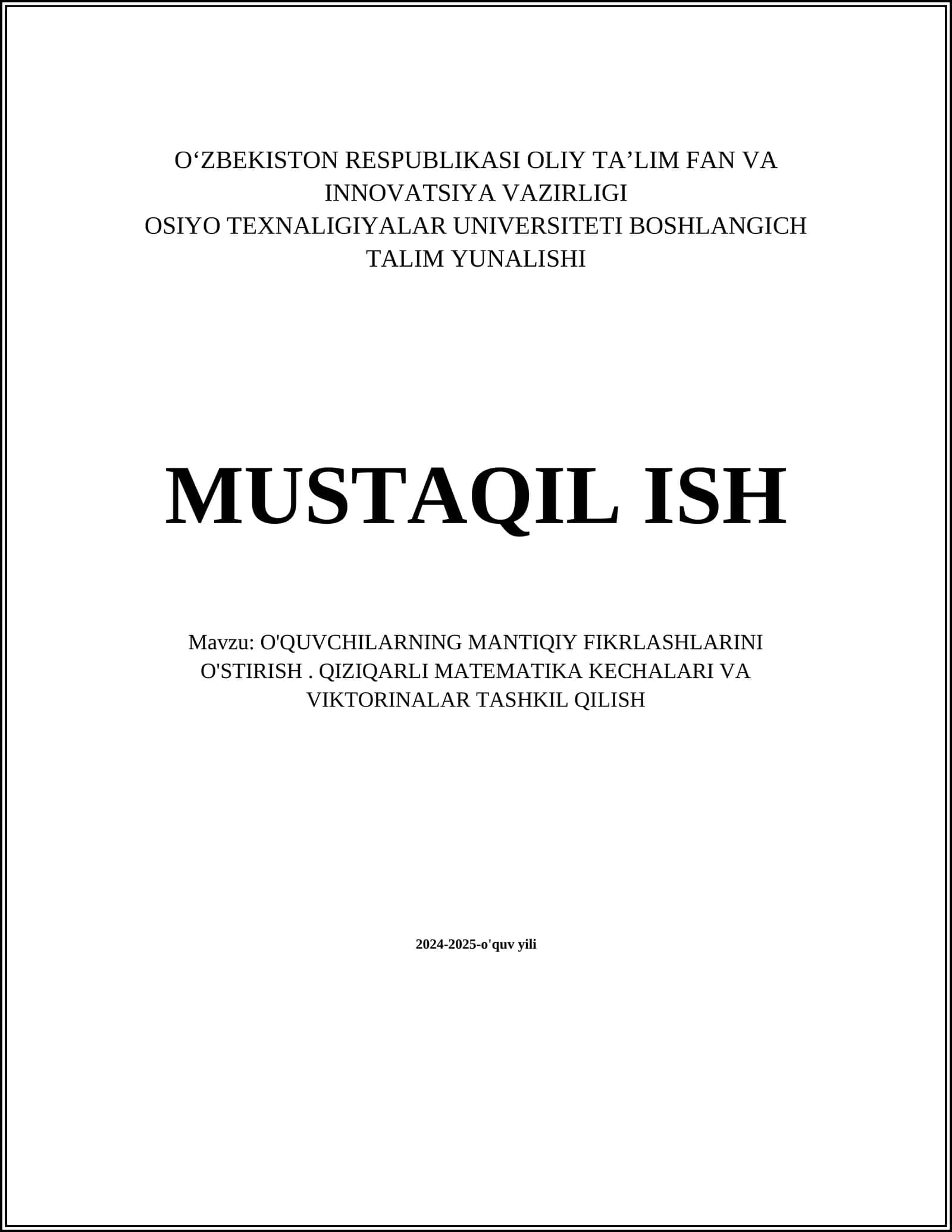 Matematikakara Rebbuslar