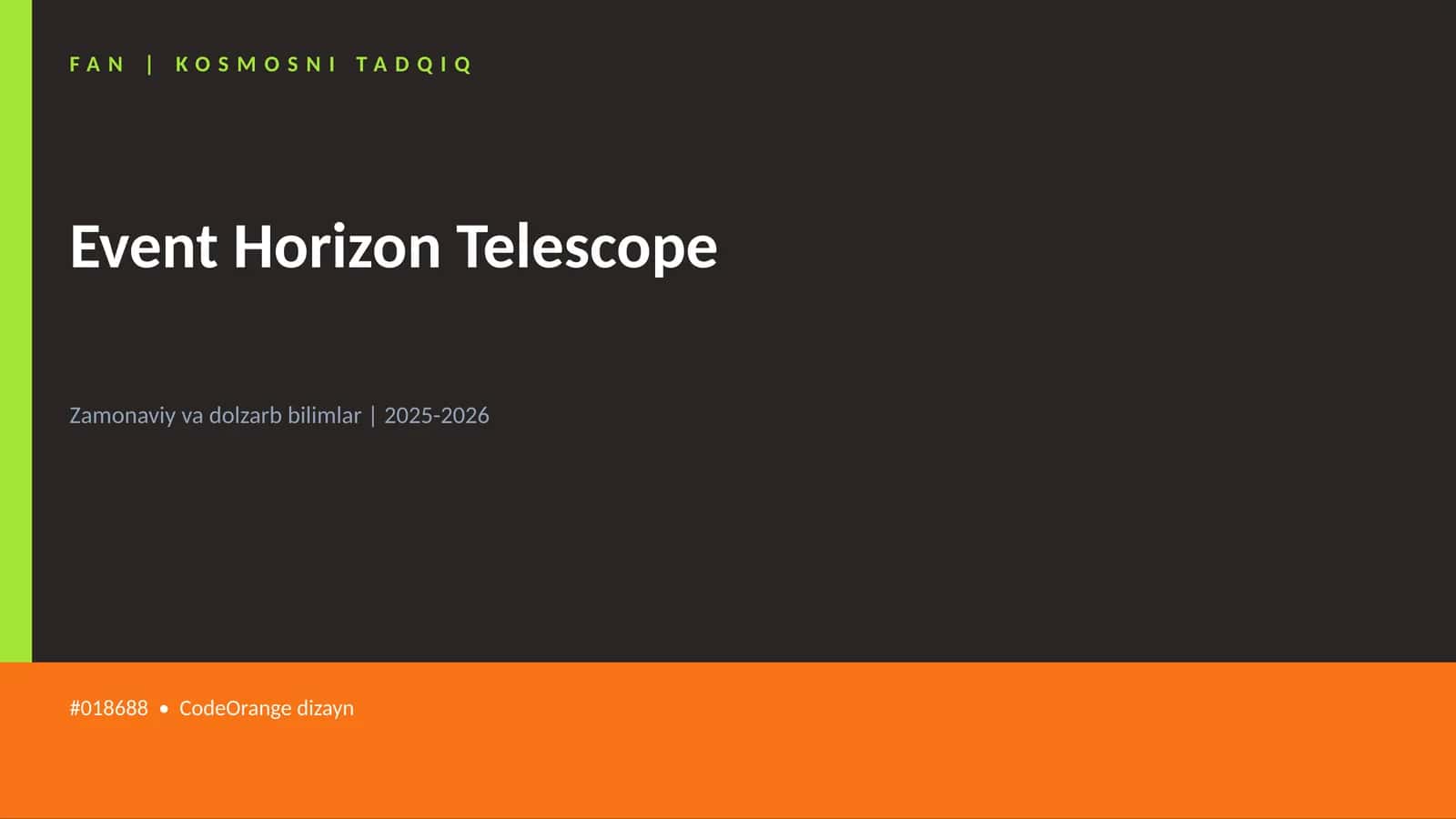 KOSMOSNI TADQIQ