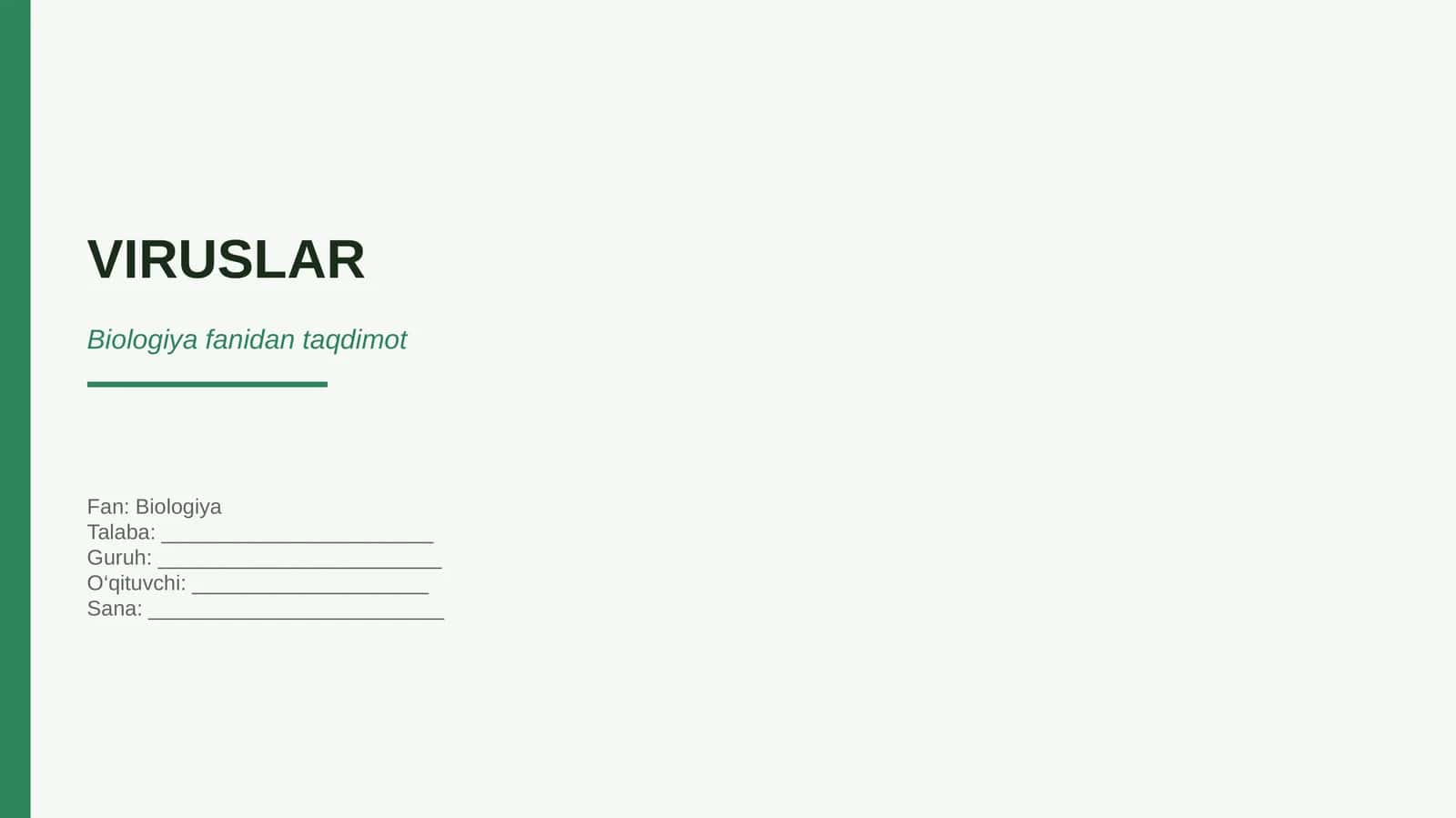 VIRUSLAR