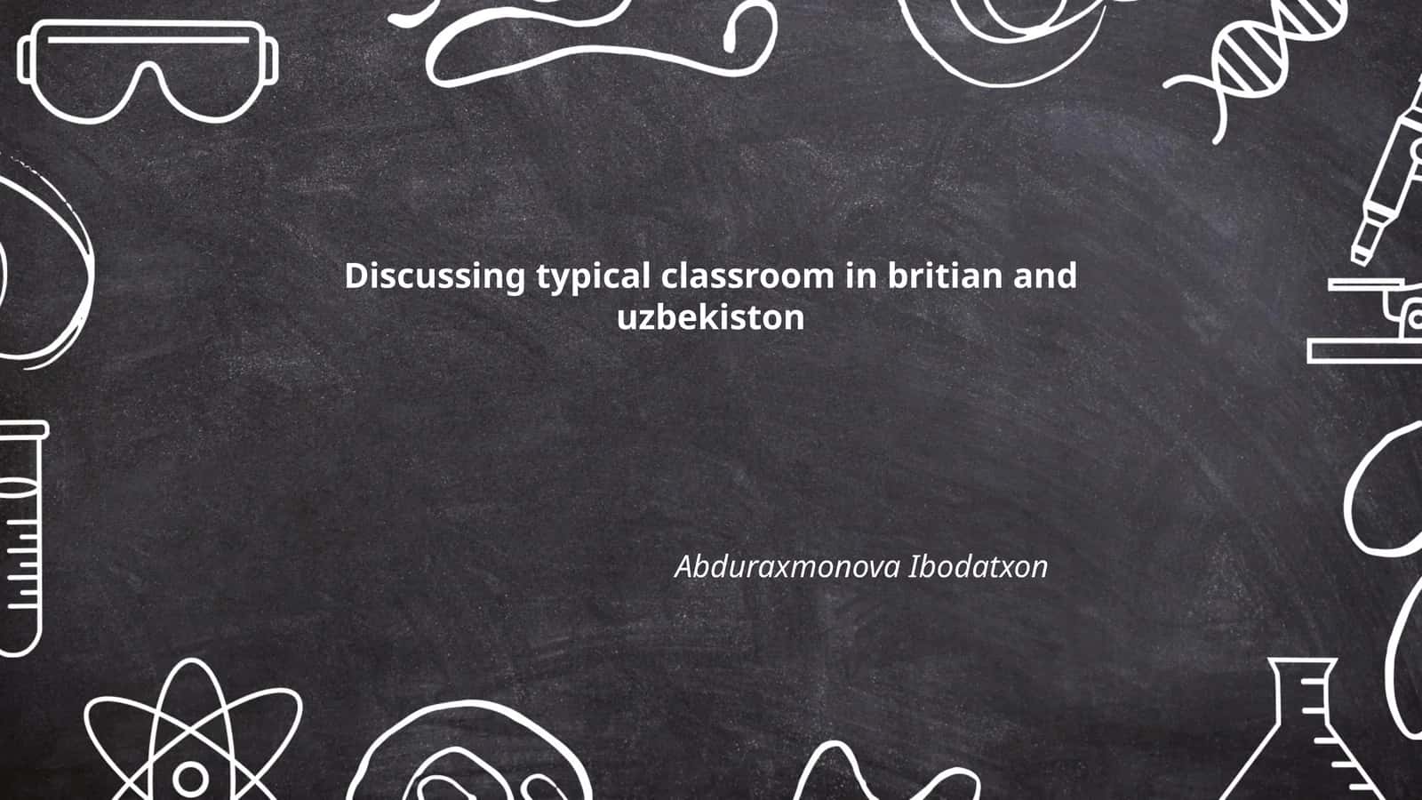 Classroom Layout and Design in Britain